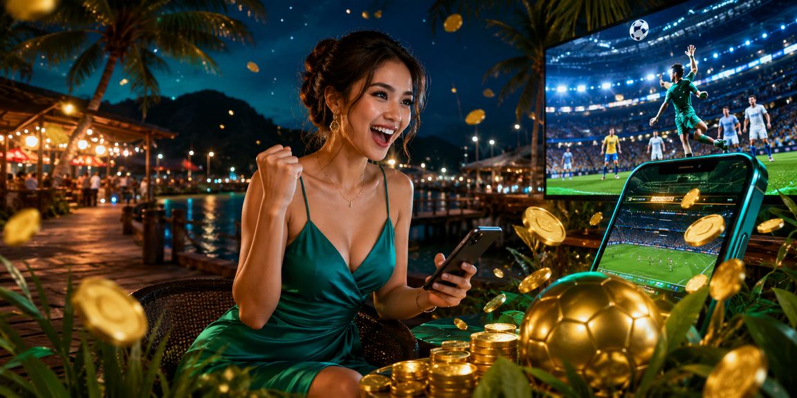Pengguna Malaysia mengakses permainan kasino dan pertaruhan sukan di platform dalam talian mari888