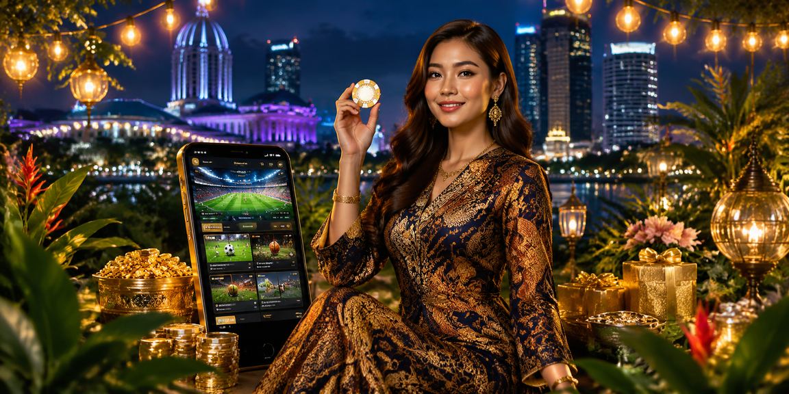 Peminat sukan Selangor memakai batik menonton perlawanan badminton dan mengikuti pertaruhan di mari888